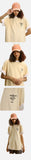 DAXUEN Oversized Graffiti Script Tee