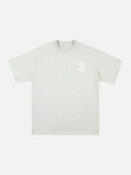 Oversized Graffiti Script Tee
