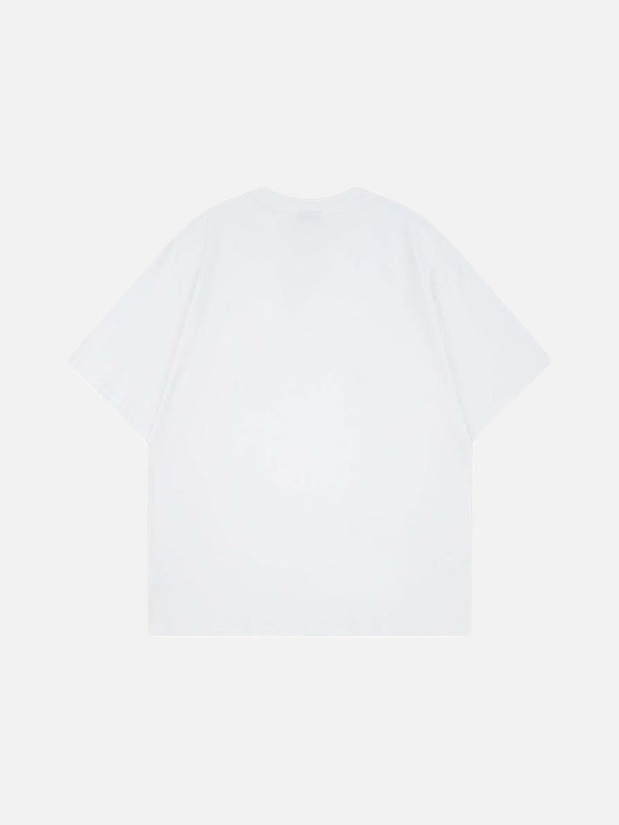DAXUEN Oversized crewneck t-shirt with embellishments