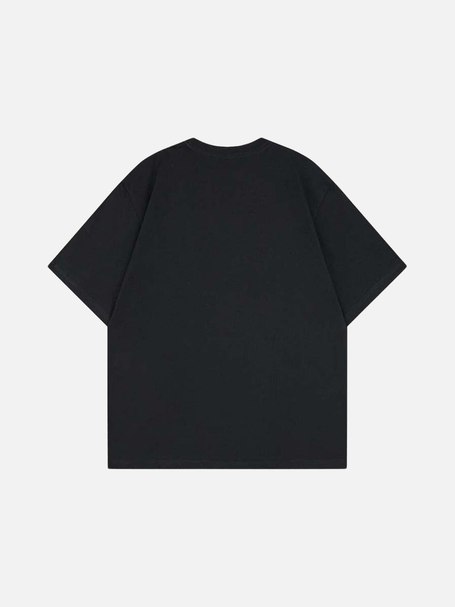 DAXUEN Oversized crewneck t-shirt with embellishments