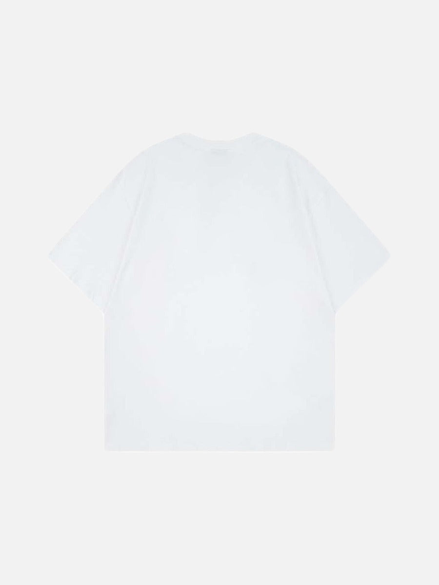 DAXUEN Oversized crewneck t-shirt with embellishments