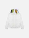 DAXUEN Hooded sweatshirt with rocking horse embroidery