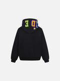 DAXUEN Hooded sweatshirt with rocking horse embroidery