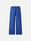 DAXUEN royal blue wide-leg pants with button details