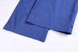 DAXUEN royal blue wide-leg pants with button details