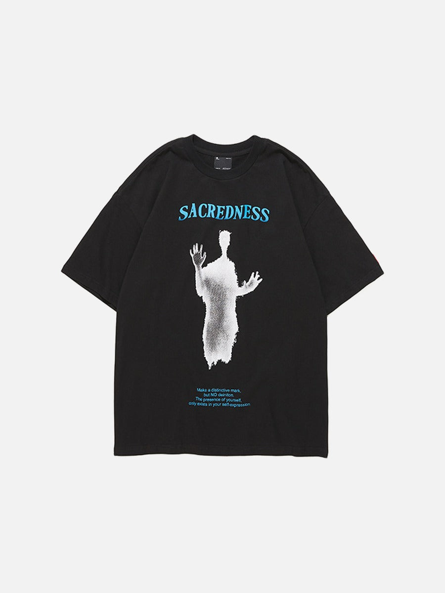 DAXUEN Sacredness oversized crew neck t-shirt