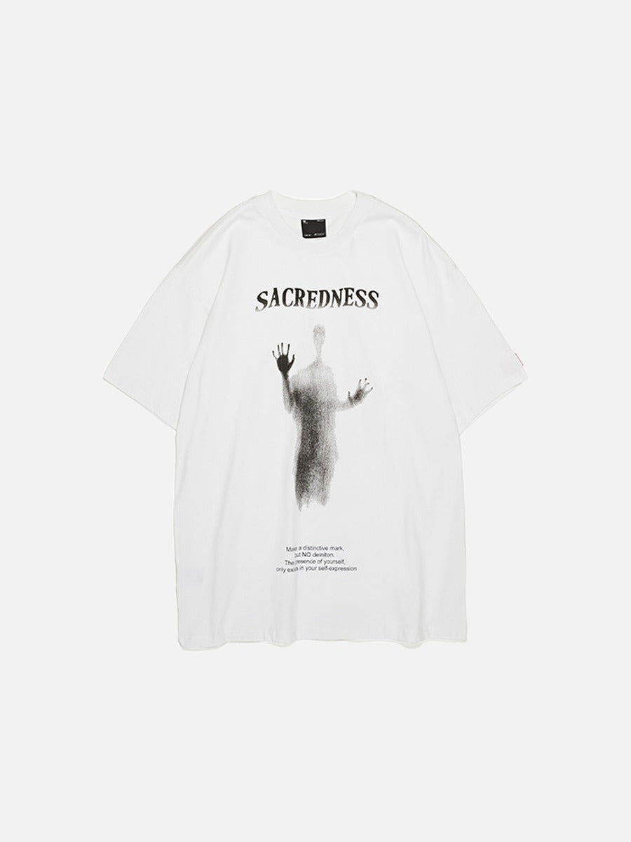 DAXUEN Sacredness oversized crew neck t-shirt
