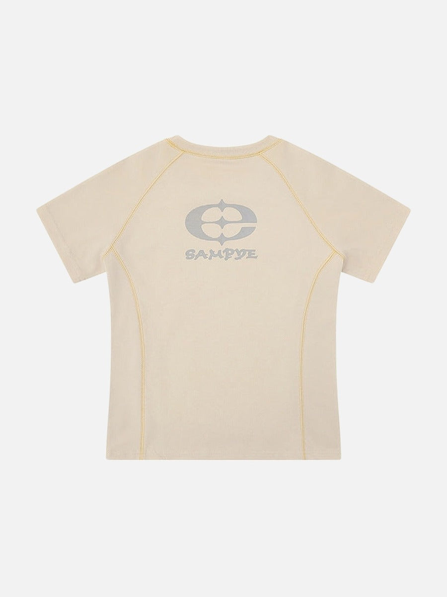 DAXUEN SAMSVE contrast stitch performance T-shirt