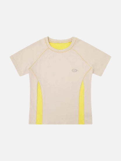 DAXUEN SAMSVE contrast stitch performance T-shirt