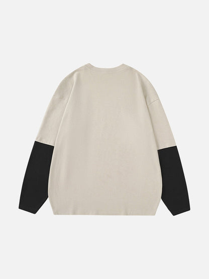 Layered Illusion Long Sleeve T-Shirt