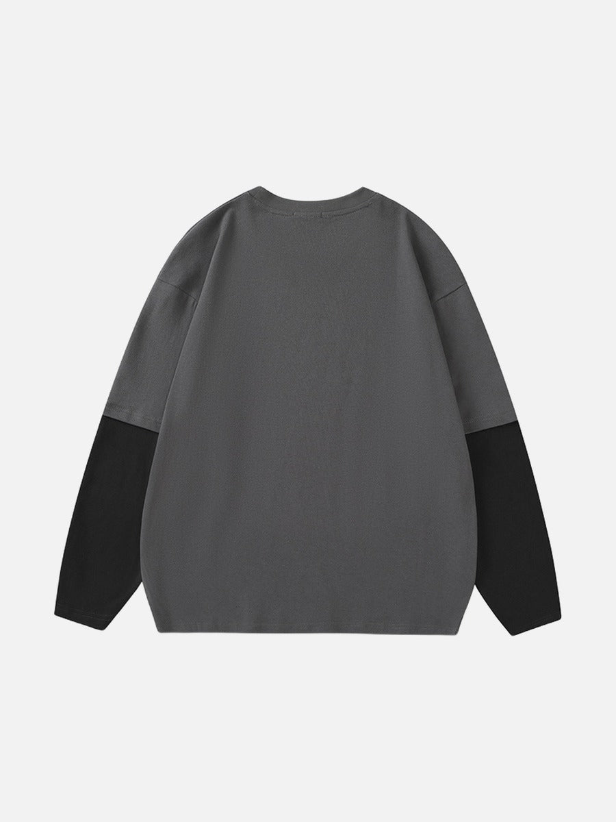Layered Illusion Long Sleeve T-Shirt
