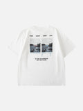 Scenic Rocky Coastline Graphic T-Shirt