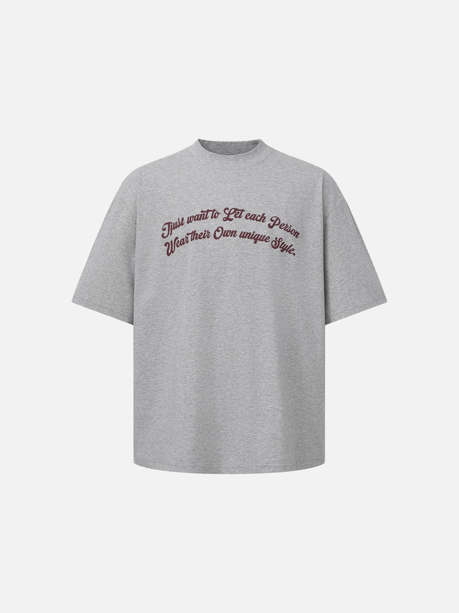 DAXUEN Oversized short-sleeve t-shirt with graphic