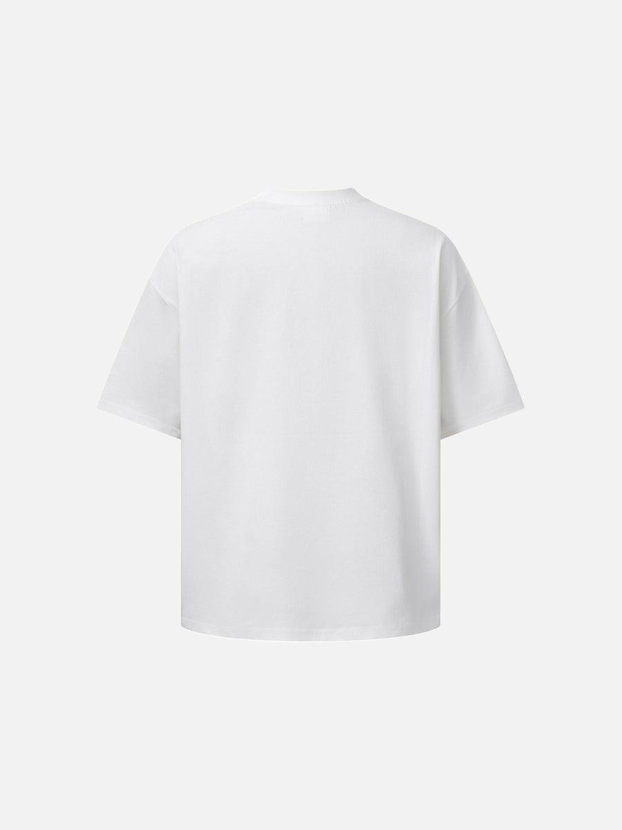 DAXUEN Oversized short-sleeve t-shirt with graphic