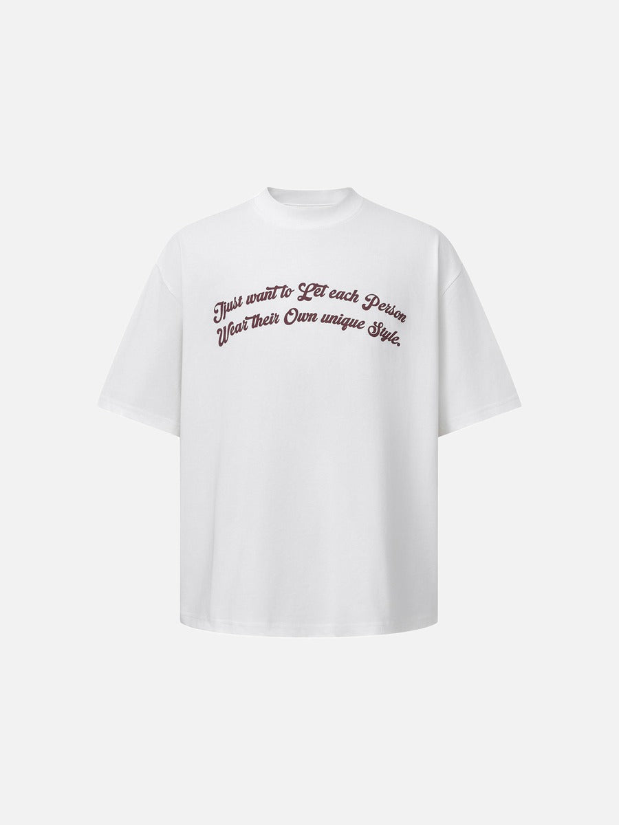 DAXUEN Oversized short-sleeve t-shirt with graphic