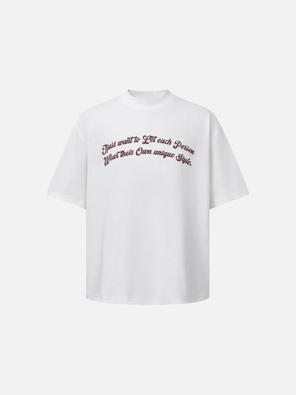 DAXUEN Oversized short-sleeve t-shirt with graphic
