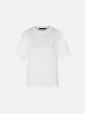 DAXUEN black sheer knit crew neck t-shirt