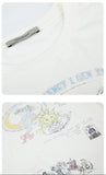 DAXUEN black sheer textured long-sleeve knit tee