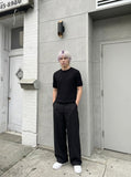 DAXUEN Men's short-sleeved sheer knit t-shirt — model photo