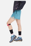 Light Cream Double-Layered Athletic Shorts