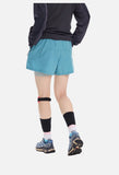 Light Cream Double-Layered Athletic Shorts