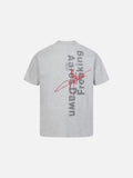 DAXUEN Short-sleeved ribbed crew neck t-shirt