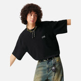 DAXUEN Minimal Logo Relaxed-Fit Tee