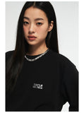 DAXUEN Minimal Logo Relaxed-Fit Tee
