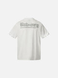 DAXUEN Short-sleeved henley shirt with skull graphic