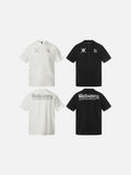 DAXUEN Short-sleeved henley shirt with skull graphic
