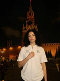 DAXUEN Short-sleeve casual shirt with skull graphic — model photo