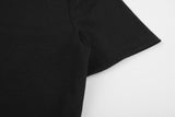 DAXUEN black mock neck buttoned top