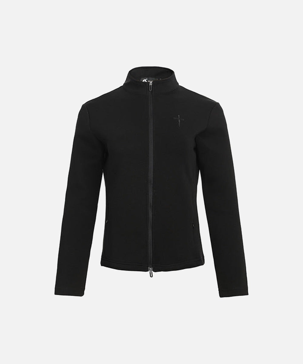 DAXUEN Sleek zip-up athletic jacket with embroidered logo