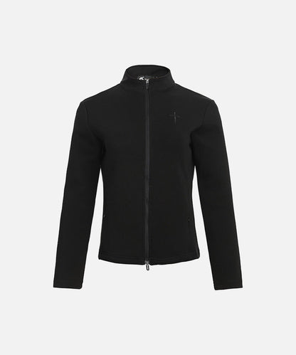 DAXUEN Sleek zip-up athletic jacket with embroidered logo