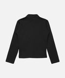 DAXUEN Slim-fit mock neck zip jacket