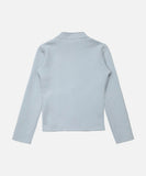 DAXUEN Slim-fit mock neck zip jacket
