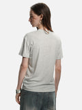 DAXUEN black small logo regular fit t-shirt