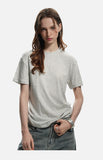 DAXUEN black small logo regular fit t-shirt