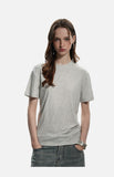 DAXUEN black small logo regular fit t-shirt