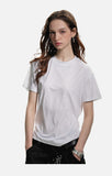 DAXUEN black small logo regular fit t-shirt