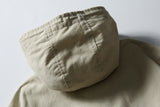 DAXUEN beige smooth matte hooded jacket