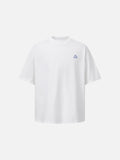 DAXUEN Oversized short-sleeved t-shirt with soccer field graphic
