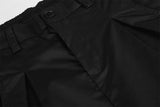 DAXUEN black wide-leg trousers with pleats