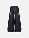 DAXUEN light beige wide-leg trousers