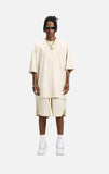 DAXUEN white oversized solid vintage graphic tee