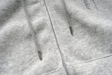 DAXUEN heather grey oversized sequined wing hoodie and sweatpants set