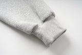 DAXUEN heather grey oversized sequined wing hoodie and sweatpants set