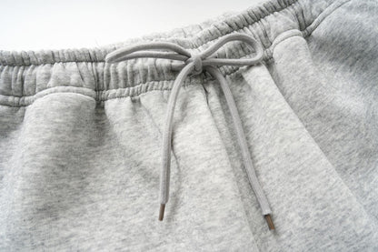 DAXUEN heather grey oversized sequined wing hoodie and sweatpants set