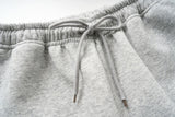 DAXUEN heather grey oversized sequined wing hoodie and sweatpants set