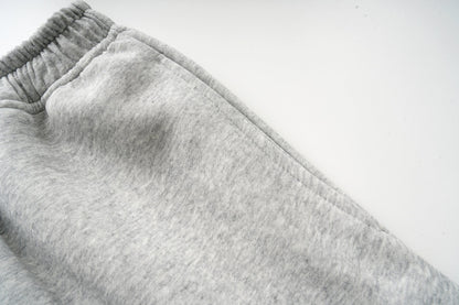 DAXUEN heather grey oversized sequined wing hoodie and sweatpants set